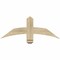 Ekena Millwork Bellingham Rough Sawn Timber Gable Bracket, Douglas Fir, 36"W x 13"H x 2"D x 4"F, 9/12 Pitch GBW036X13X0204BEL00RDF - alternate 1